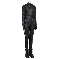 Astricos Marvel Black Widow Cosplay Jumpsuit Dress Costume Outfit - Astricos