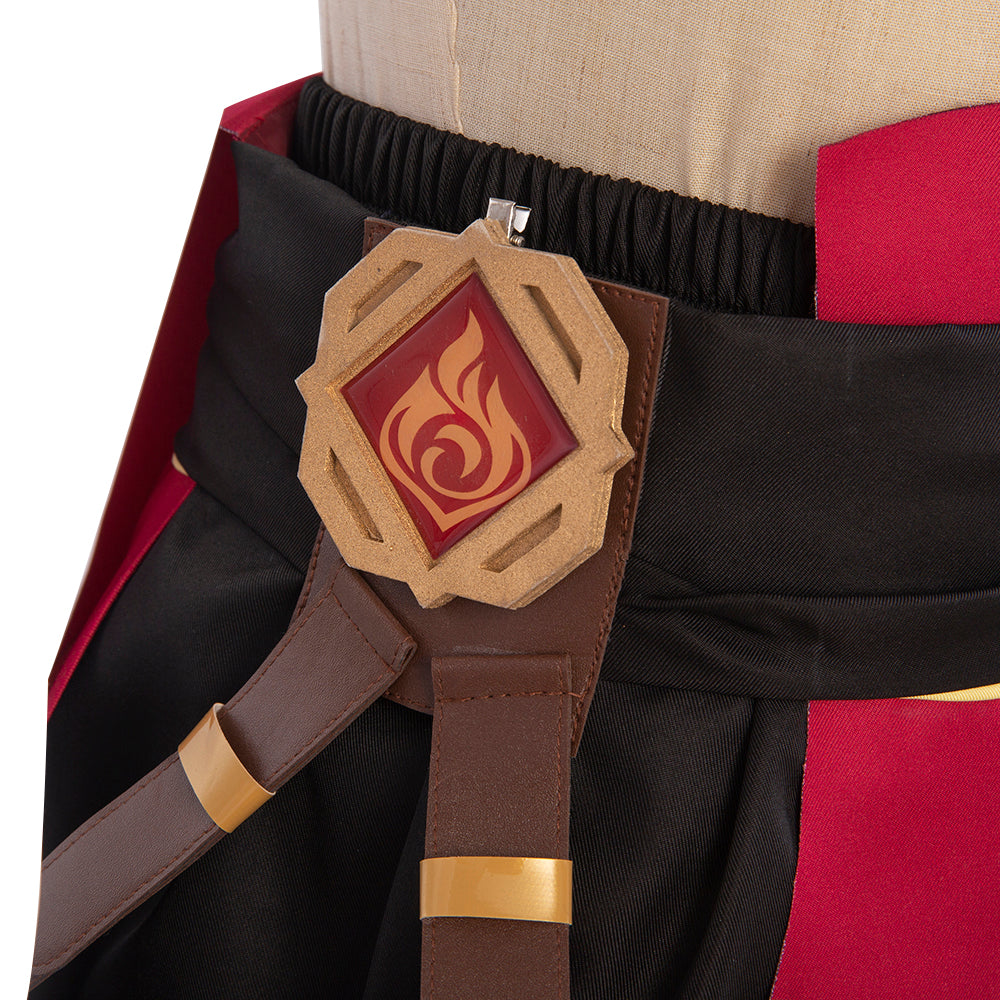 Astricos Genshin Impact Yanfei Cosplay Costume - High-Quality Game-Inspired Anime Outfit - Astricos