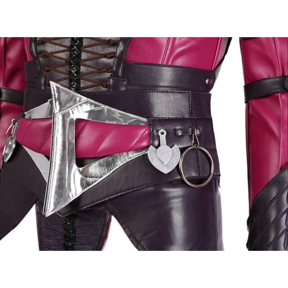 Astricos Mileena Cosplay Costume - Mortal Kombat Sexy Battle Outfit for Halloween Parties - Astricos