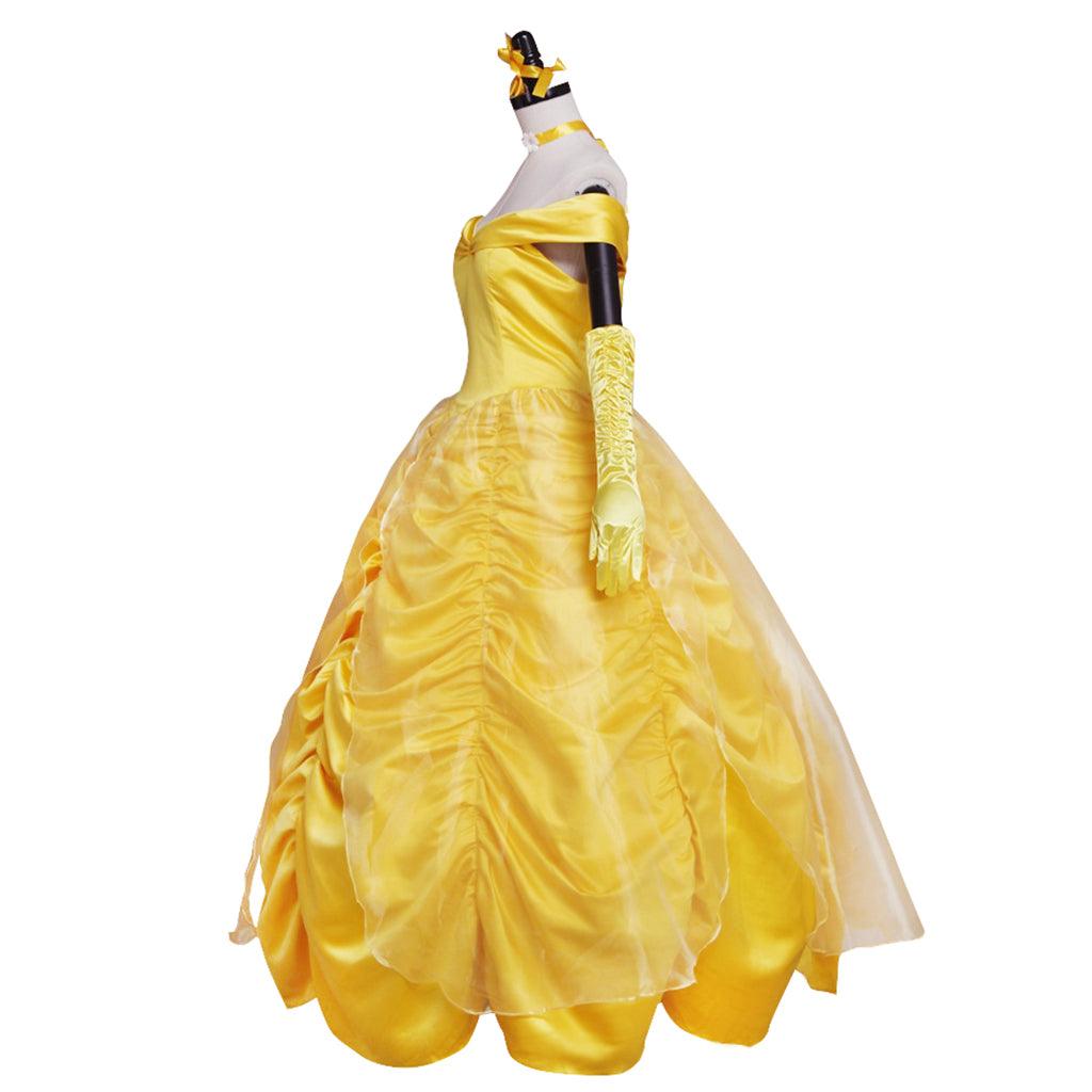 Astricos Belle Cosplay Costume Series | Elegant Disney Princess Dress for Halloween & Cosplay - Astricos