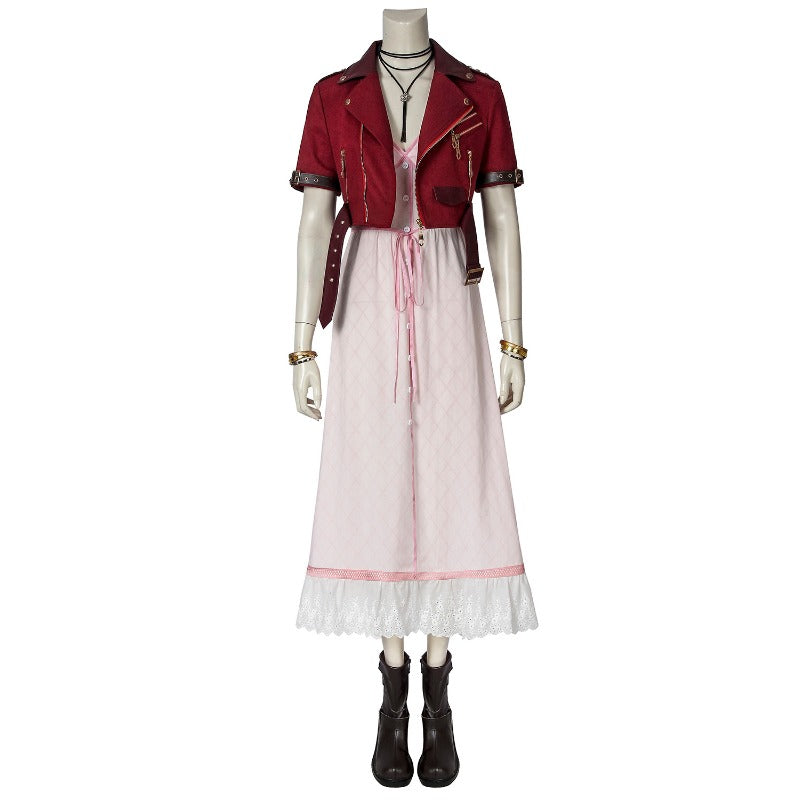 Stunning Astricos Aerith Gainsborough Cosplay Costume - Immerse in the Fantasy Realm! - Astricos