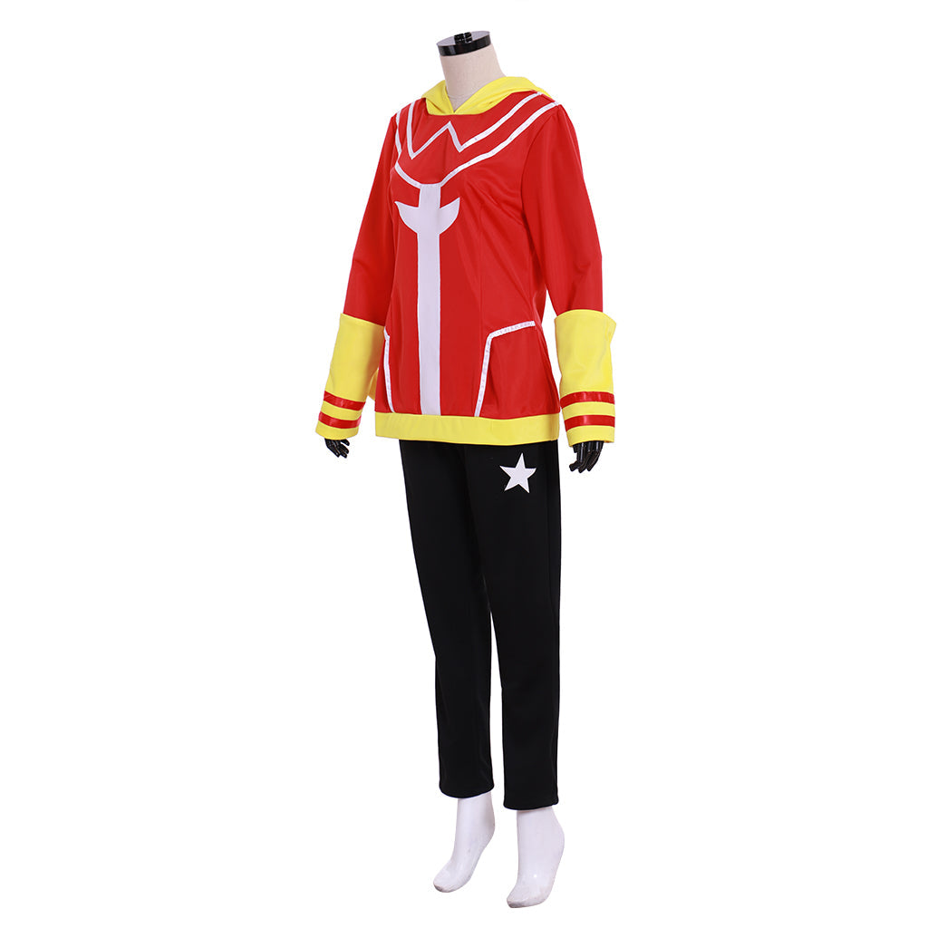 Astricos My Hero Academia Izuku Midoriya Red Jacket Cosplay Costume - Astricos