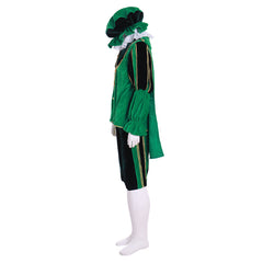 Men's Tudor Renaissance Costume - Astricos Elizabethan Court Uniform in Green - Astricos