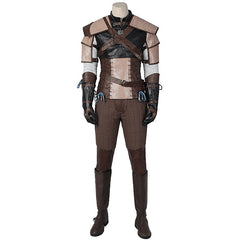 Astricos Geralt of Rivia Cosplay Leather Jacket - The Witcher 3 Wild Hunt Hero Suit for Halloween - Astricos