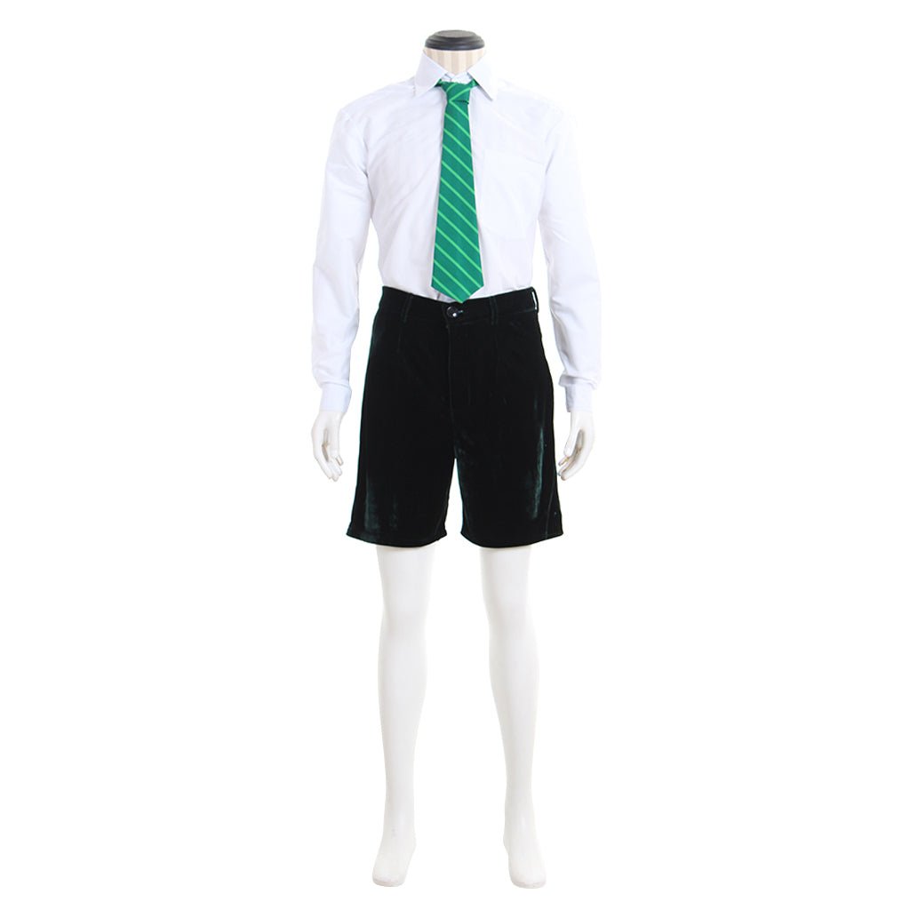 Astricos Angus Young School Boy Cosplay Costume – Men’s Velvet Coat & Shorts Set - Astricos