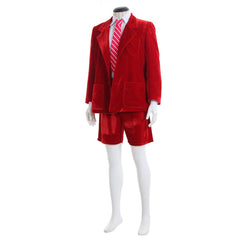 Astricos Angus Young School Boy Cosplay Costume – Men’s Velvet Coat & Shorts Set - Astricos