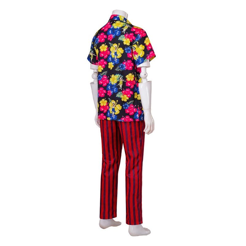 Astricos Pet Detective Cosplay Costume Hawaiian Shirt Pants Belt Full Set - Astricos