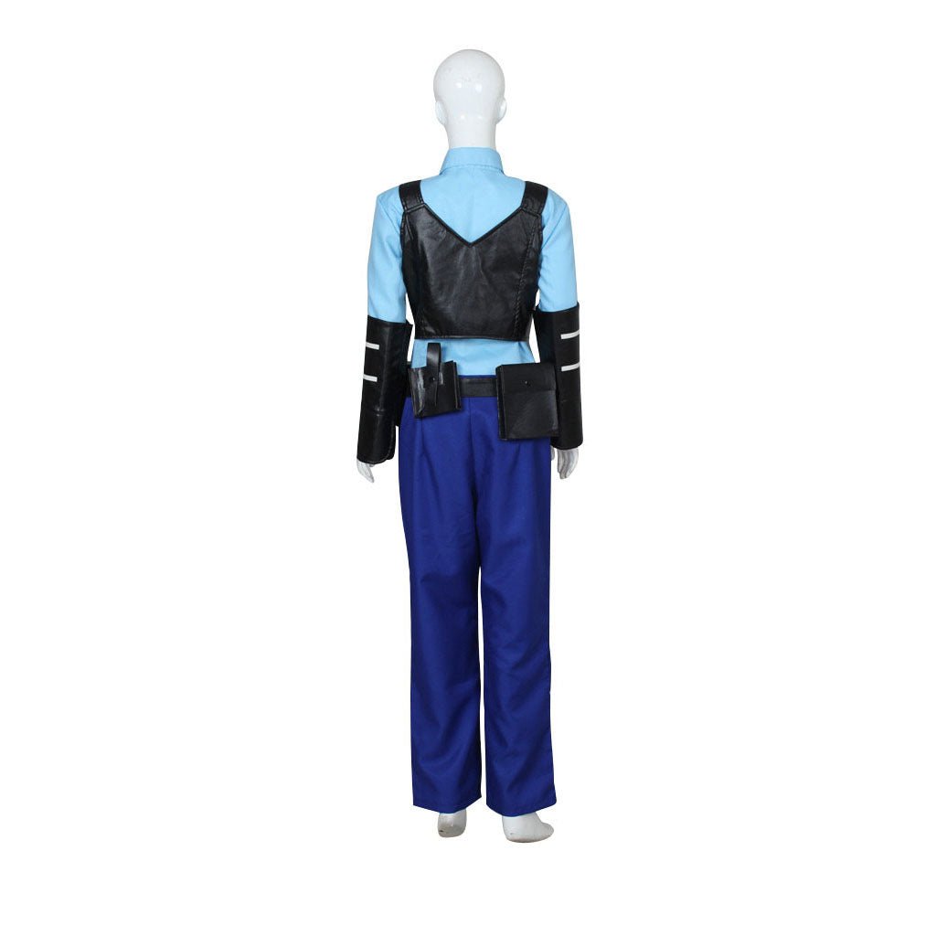 Adult Judy Cosplay Costume Astricos ZPD Officer Fantasy Women Police Uniform Shirt Pants Outfits for Halloween, Carnival, and Party Events - Astricos