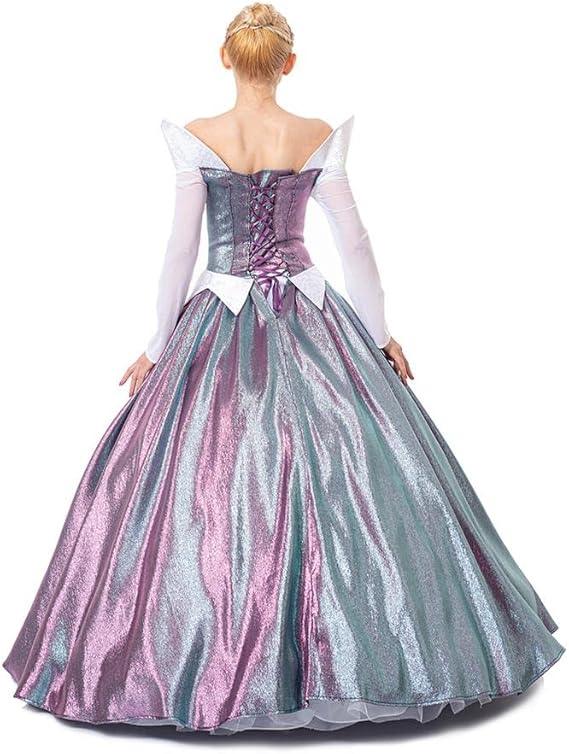 Adult Princess Aurora Color-Changing Ball Gown Dress by Astricos - Embrace Enchantment - Astricos