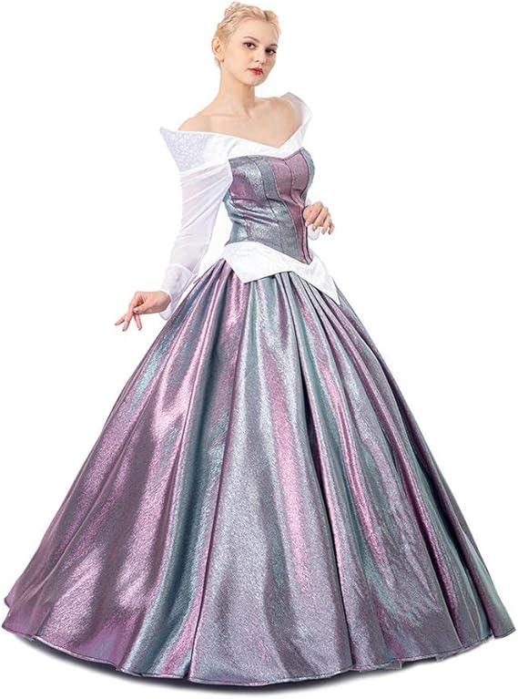 Adult Princess Aurora Color-Changing Ball Gown Dress by Astricos - Embrace Enchantment - Astricos