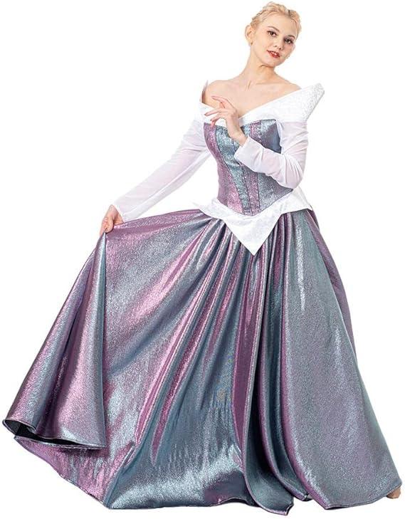 Adult Princess Aurora Color-Changing Ball Gown Dress by Astricos - Embrace Enchantment - Astricos