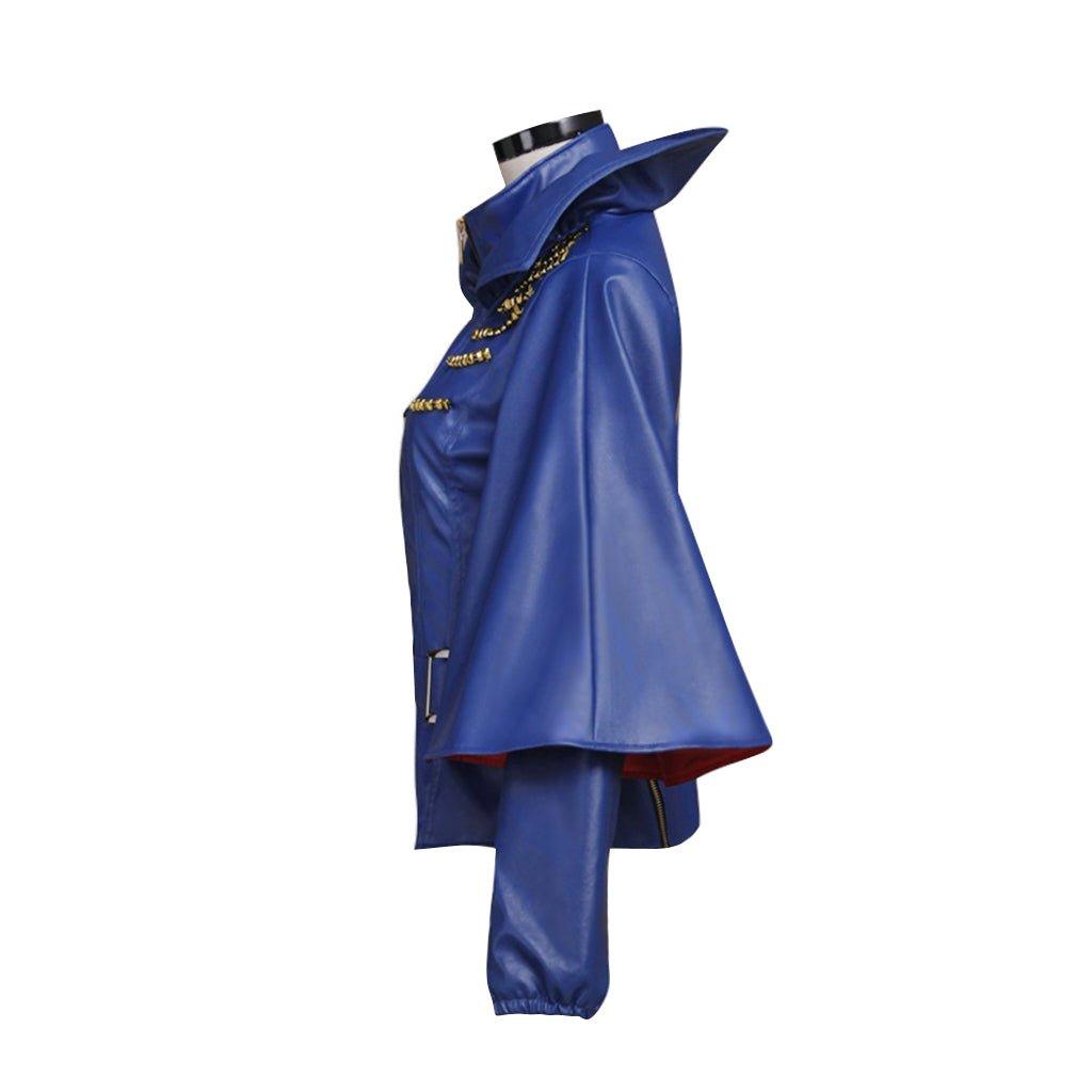 Adult Women Astricos Evie Cosplay Costume Blue Jacket - Astricos