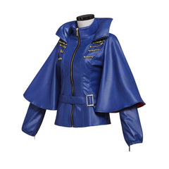 Adult Women Astricos Evie Cosplay Costume Blue Jacket - Astricos