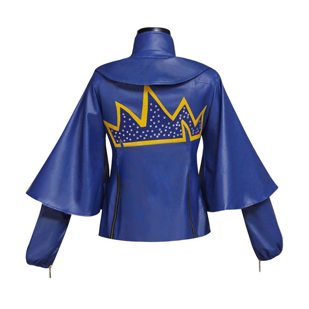 Adult Women Astricos Evie Cosplay Costume Blue Jacket - Astricos