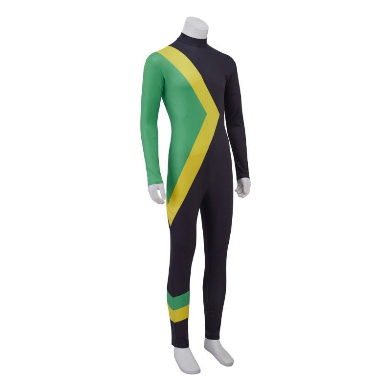 Adults Astricos Jamaican Bobsled Team Cosplay Bodysuit for Ice Sliding - Astricos