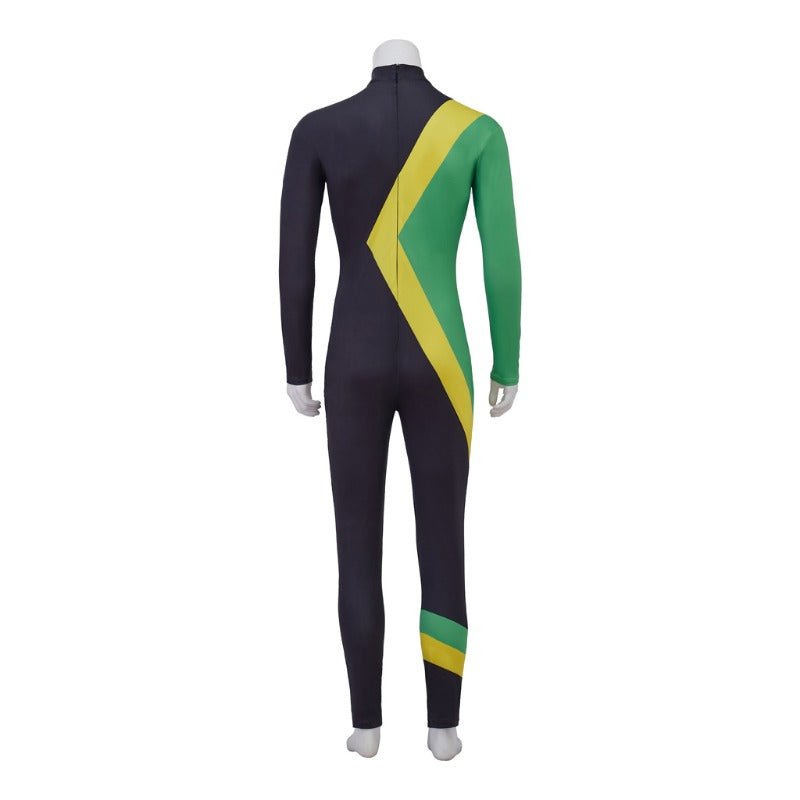 Adults Astricos Jamaican Bobsled Team Cosplay Bodysuit for Ice Sliding - Astricos