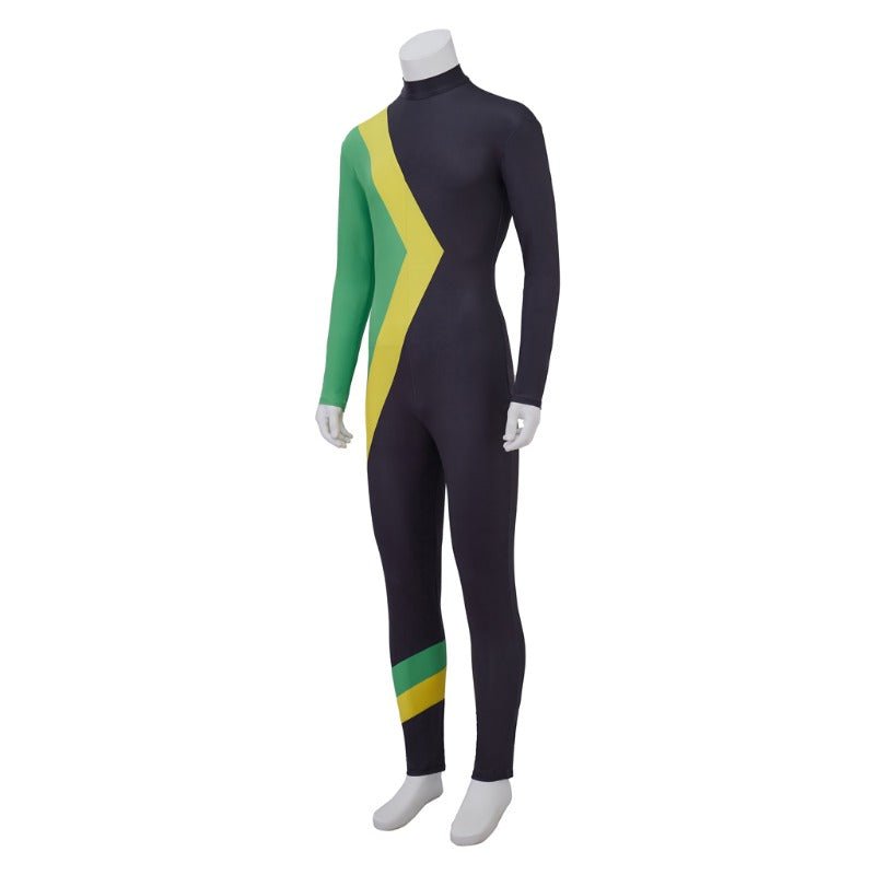 Adults Astricos Jamaican Bobsled Team Cosplay Bodysuit for Ice Sliding - Astricos