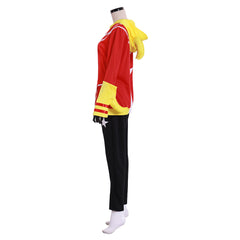 Astricos My Hero Academia Izuku Midoriya Red Jacket Cosplay Costume - Astricos