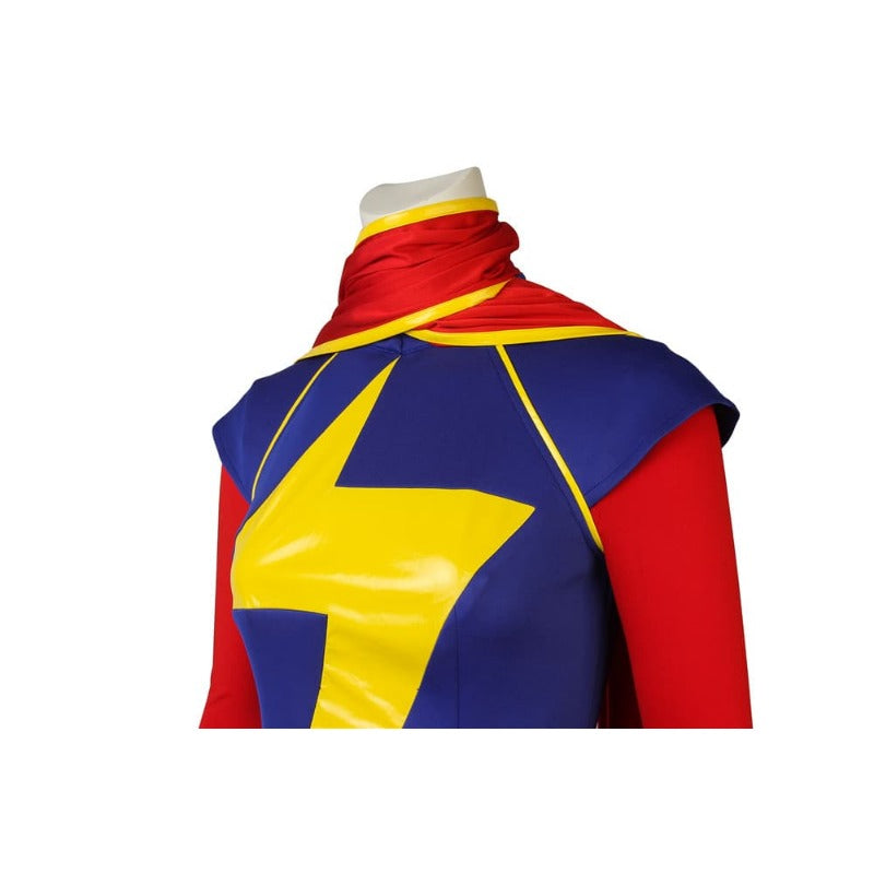 Astricos Kamala Khan Cosplay Costume - Women's Jumpsuit & Cloak for Marvel Themed Events - Astricos