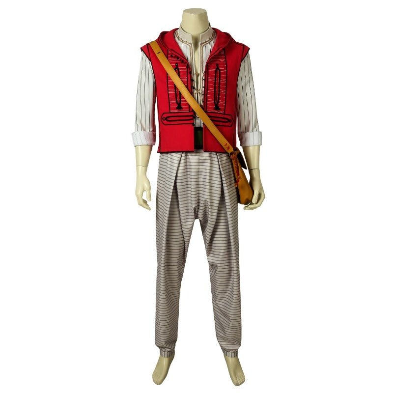 Astricos Aladdin Live Action Cosplay Costume - Disney Prince Outfit for Adults - Astricos