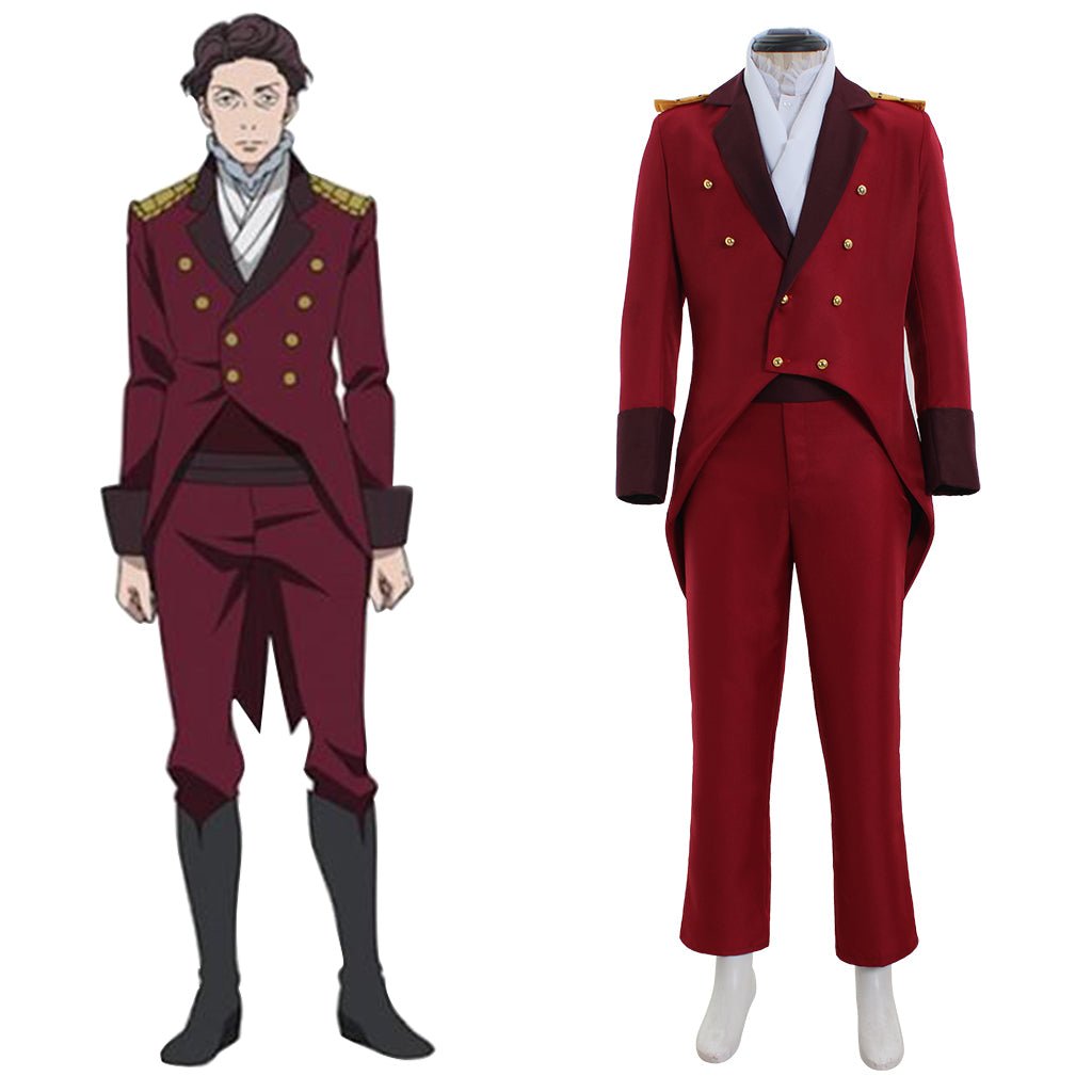 Astricos Slaine Troyard Cosplay Costume - Authentic Aldnoah.Zero Military Style - Astricos