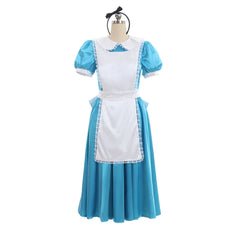 Astricos Alice Wonderland Blue Cosplay Dress | Enchanting Halloween Party Costume - Astricos