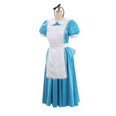 Astricos Alice Wonderland Blue Cosplay Dress | Enchanting Halloween Party Costume - Astricos