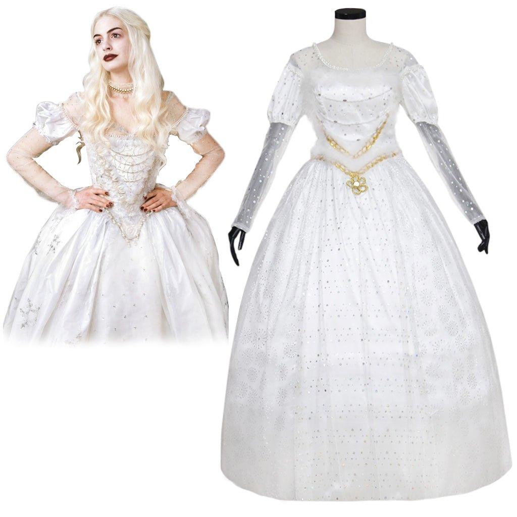 Step into Enchantment with the Astricos Alice in Wonderland Cosplay Dress - Astricos