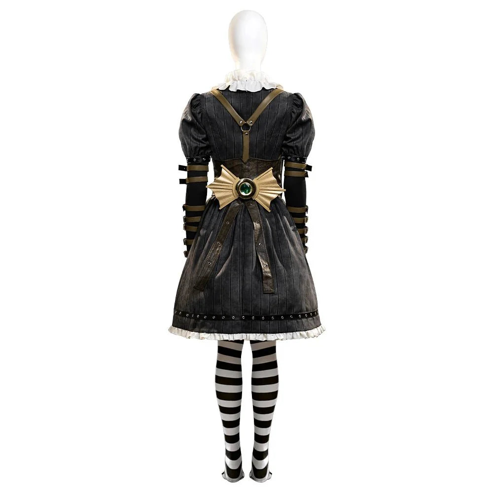 Astricos Gothic Steamdress Cosplay Costume for Women – Perfect for Halloween and Cosplay Events - Astricos