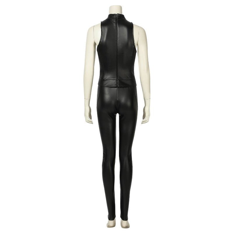 Astricos Alita Battle Angel Cosplay Costume - Stylish Leather Vest and Pants for Halloween - Astricos