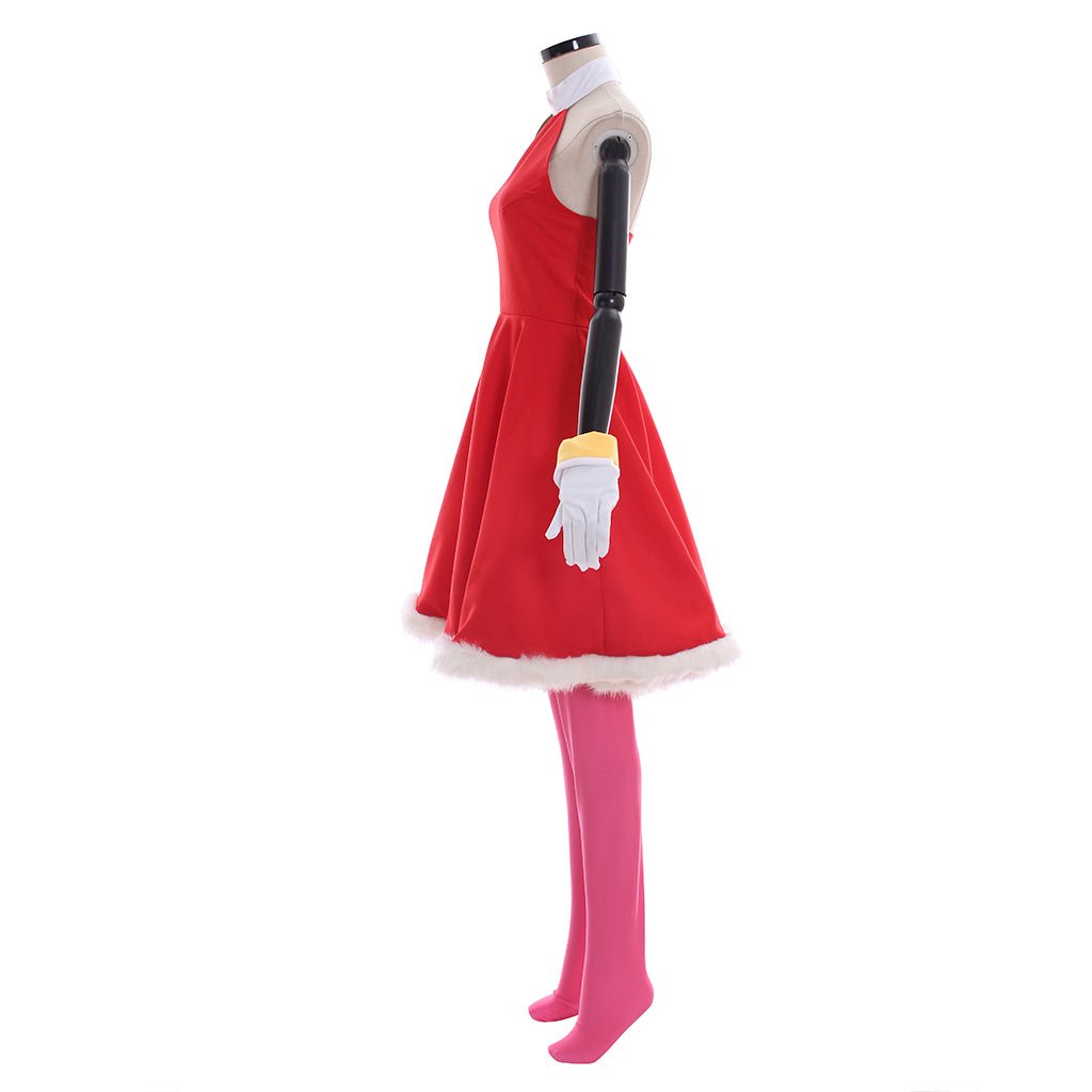 Astricos Amy Rose Cosplay Costume - Rosy The Rascal Red Dress Outfit for Women | Game Cosplay Series - Astricos