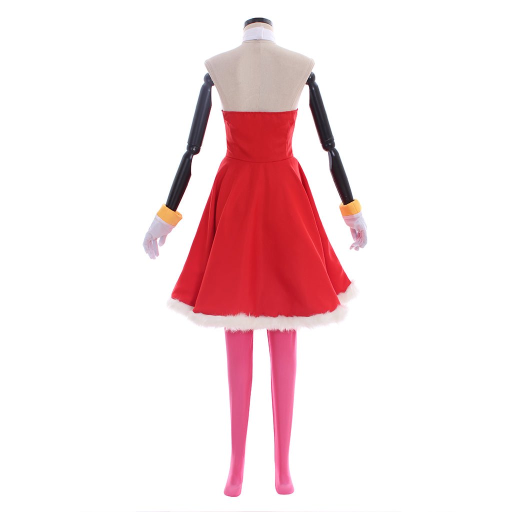 Astricos Amy Rose Cosplay Costume - Rosy The Rascal Red Dress Outfit for Women | Game Cosplay Series - Astricos