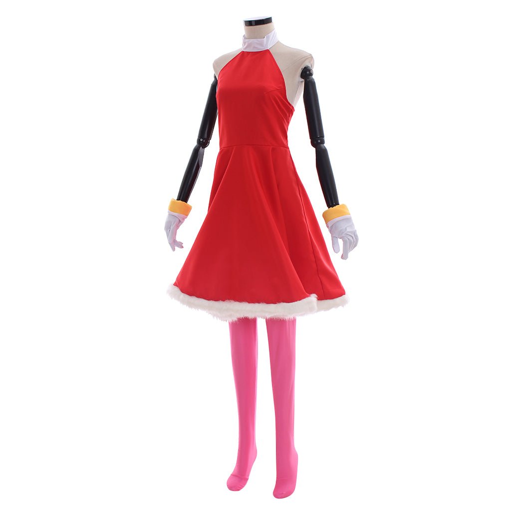 Astricos Amy Rose Cosplay Costume - Rosy The Rascal Red Dress Outfit for Women | Game Cosplay Series - Astricos