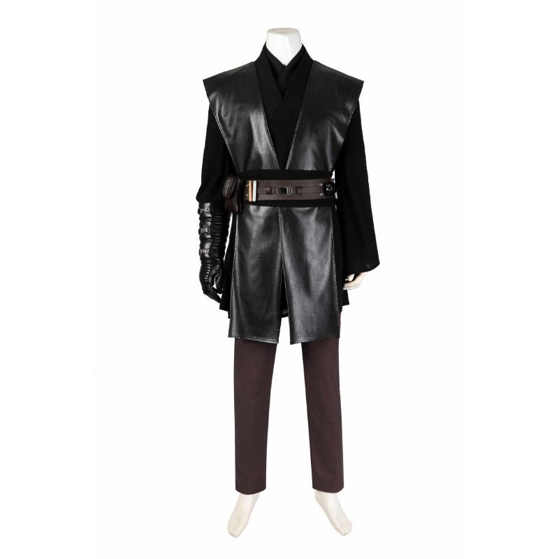 Astricos Anakin Skywalker Jedi Knight Cosplay Costume Full Set for Halloween Parties - Astricos