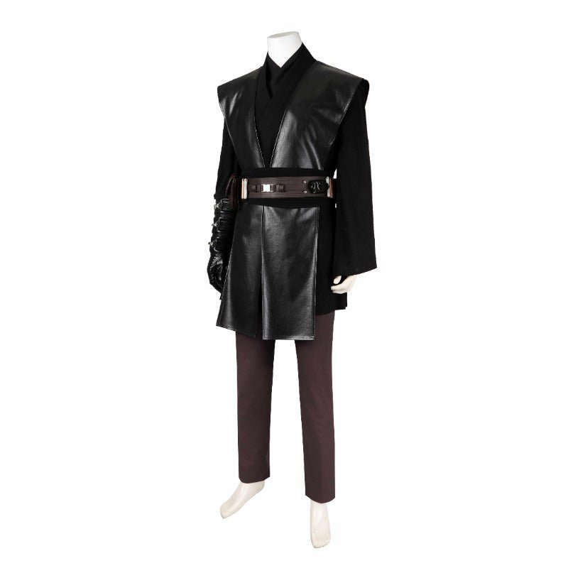 Astricos Anakin Skywalker Jedi Knight Cosplay Costume Full Set for Halloween Parties - Astricos