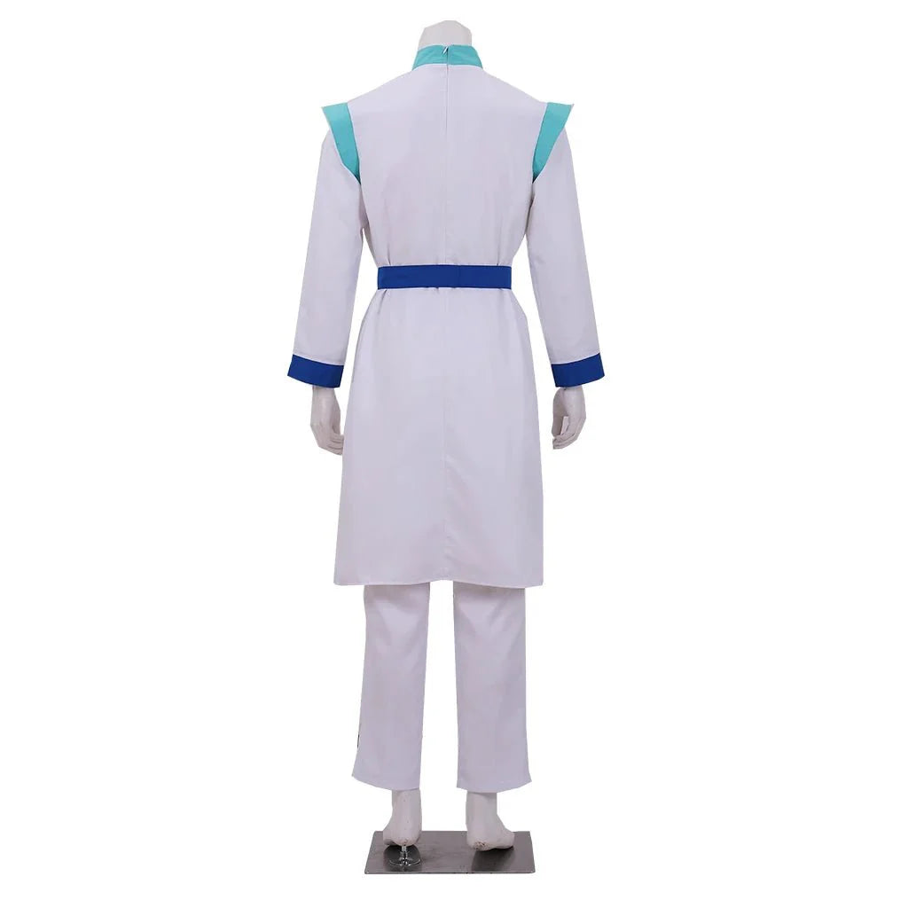 Astricos Anime Cosplay Prince Costume Men - Helios White Priest Uniform for Halloween Carnival Parties - Astricos