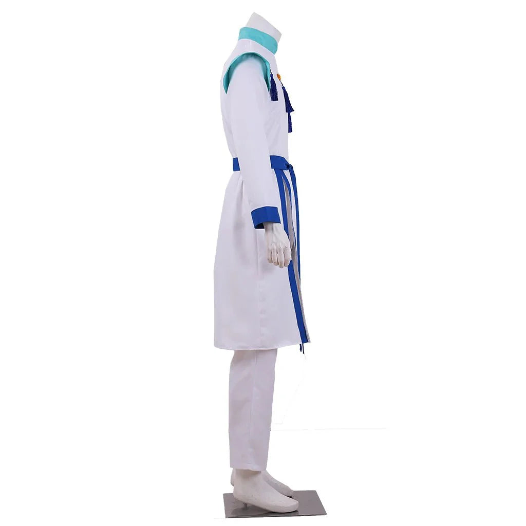 Astricos Anime Cosplay Prince Costume Men - Helios White Priest Uniform for Halloween Carnival Parties - Astricos