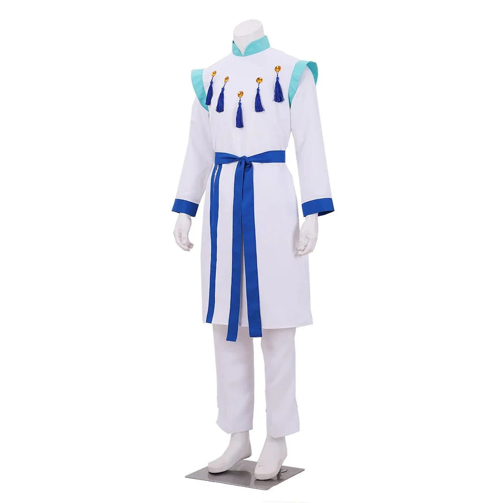 Astricos Anime Cosplay Prince Costume Men - Helios White Priest Uniform for Halloween Carnival Parties - Astricos