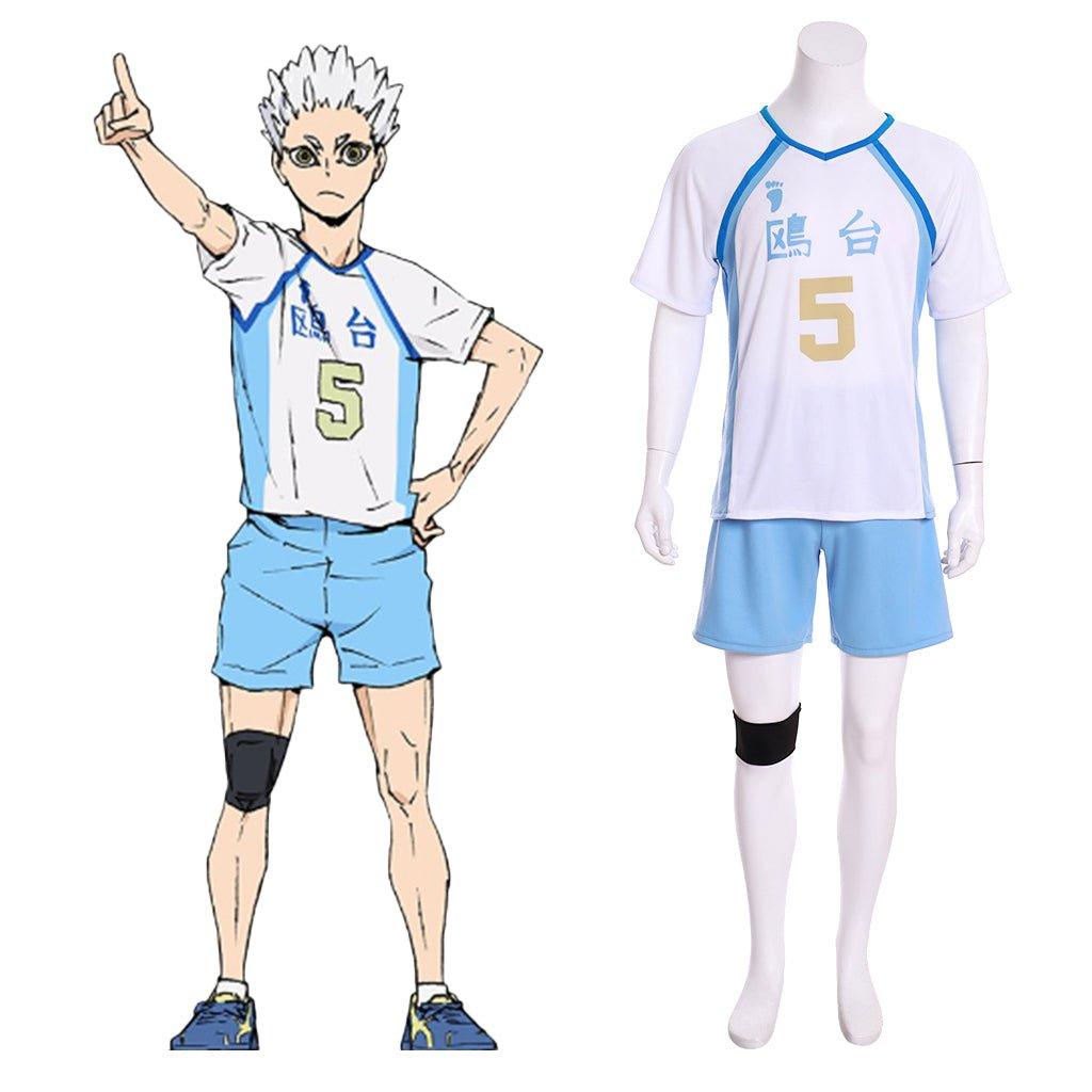 Astricos Haikyuu!! Korai Hoshiumi Cosplay Volleyball Jersey Set - Embody the 'Little Giant' - Astricos