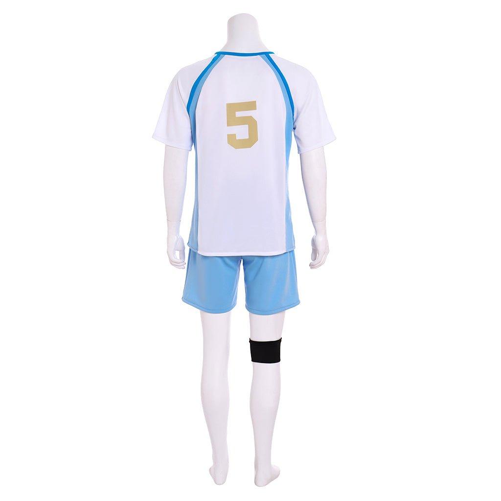 Astricos Haikyuu!! Korai Hoshiumi Cosplay Volleyball Jersey Set - Embody the 'Little Giant' - Astricos