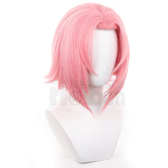 Astricos Haruno Sakura Cosplay Wig - High-Quality Synthetic Fiber with Adjustable Cap for Ultimate Comfort - Astricos