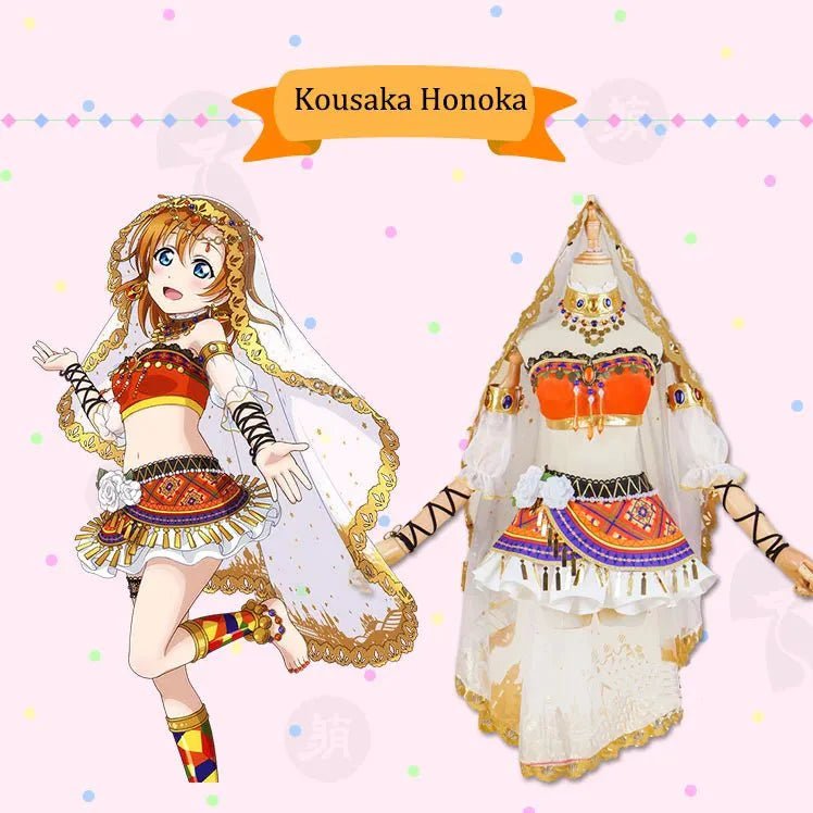 Astricos Anime Love Live Kousaka Honoka & Minami Cosplay Costumes for Enthusiastic Fans - Astricos