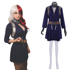 Astricos My Hero Academia Shoto Todoroki Women's Cosplay Costume - Astricos