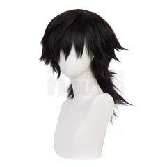 Astricos Tomioka Giyuu Cosplay Wig - Premium Synthetic Fiber with Adjustable Cap for Halloween - Astricos