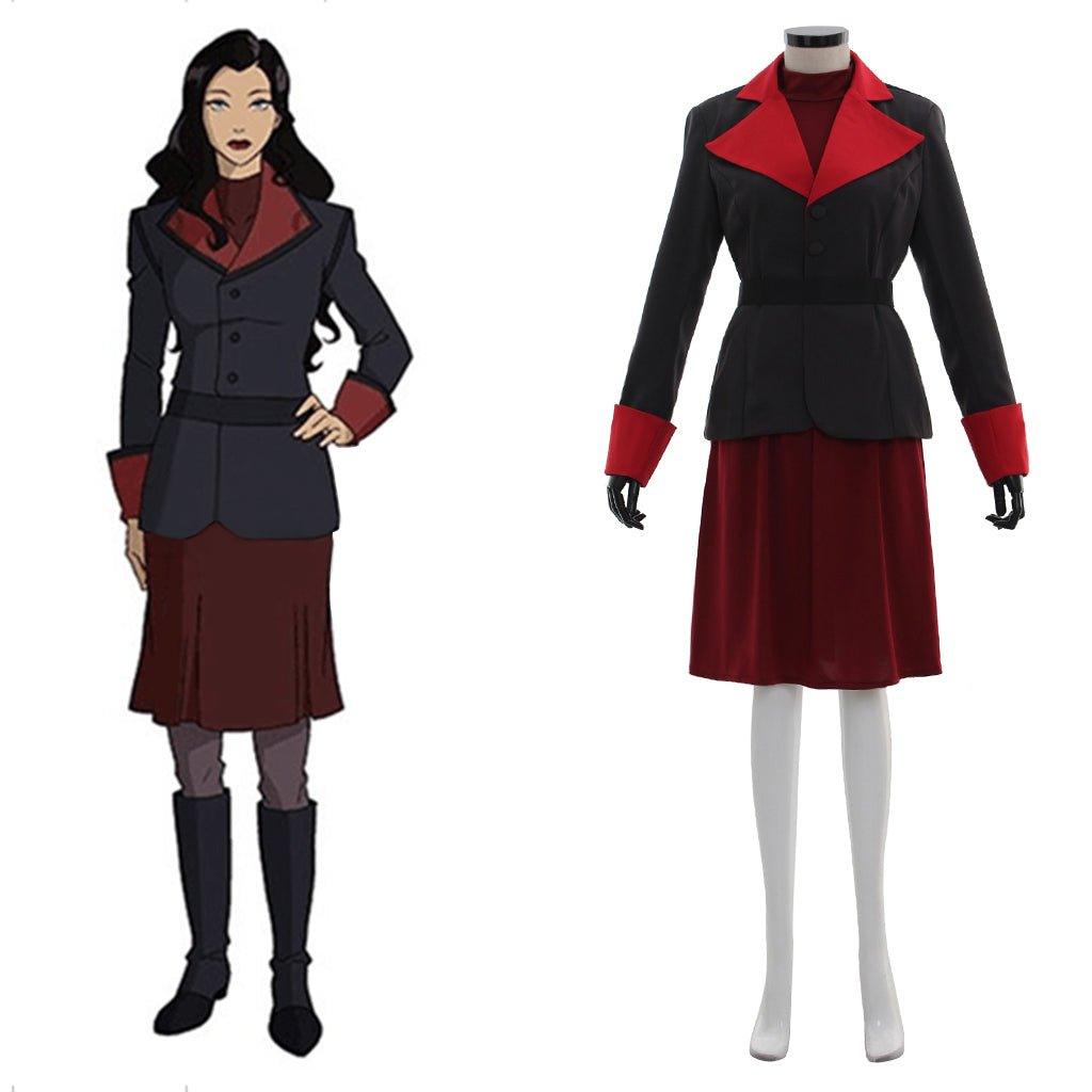 Astricos Asami Sato Cosplay Costume for Women – Adult Legend of Korra Anime Dress - Astricos