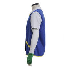 Astricos Ash Ketchum Pokemon Blue and White Jacket - Iconic Anime Cosplay Outfit - Astricos