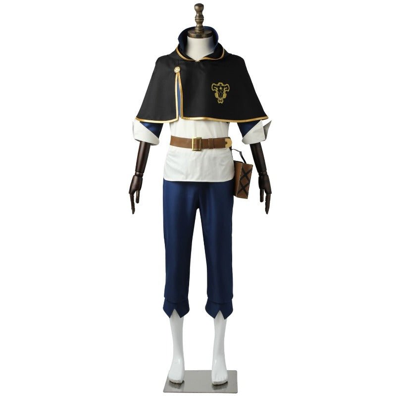 Astricos Asta Cosplay Costume - Black Clover Magic Knight Cloak Uniform Full Set for Halloween - Astricos