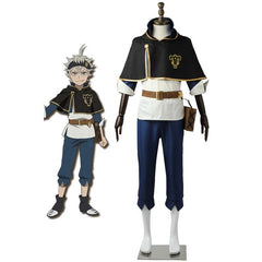 Astricos Asta Cosplay Costume - Black Clover Magic Knight Cloak Uniform Full Set for Halloween - Astricos