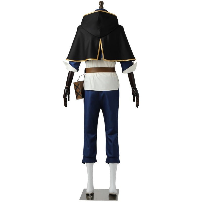 Astricos Asta Cosplay Costume - Black Clover Magic Knight Cloak Uniform Full Set for Halloween - Astricos