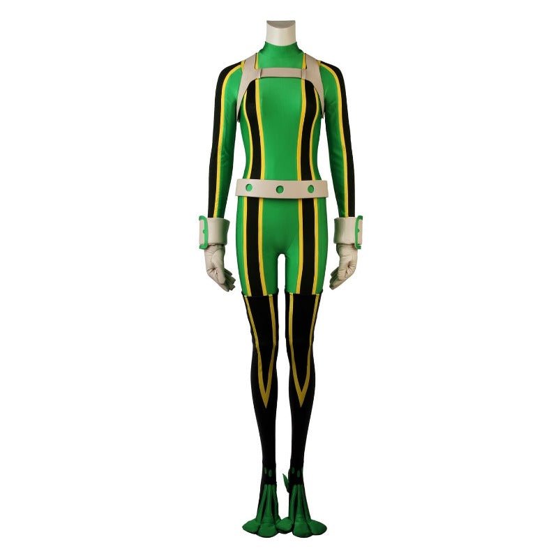 Astricos Asui Tsuyu Cosplay Women's Suit - Authentic My Hero Academia Outfit for Enthusiasts - Astricos